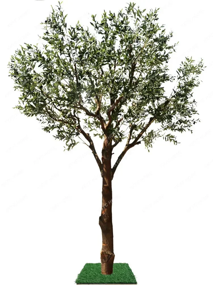 

High Simulation Olive Tree Nordic Living Room Fake Trees Home Floor Landscaping Fake Green Plant Decoration