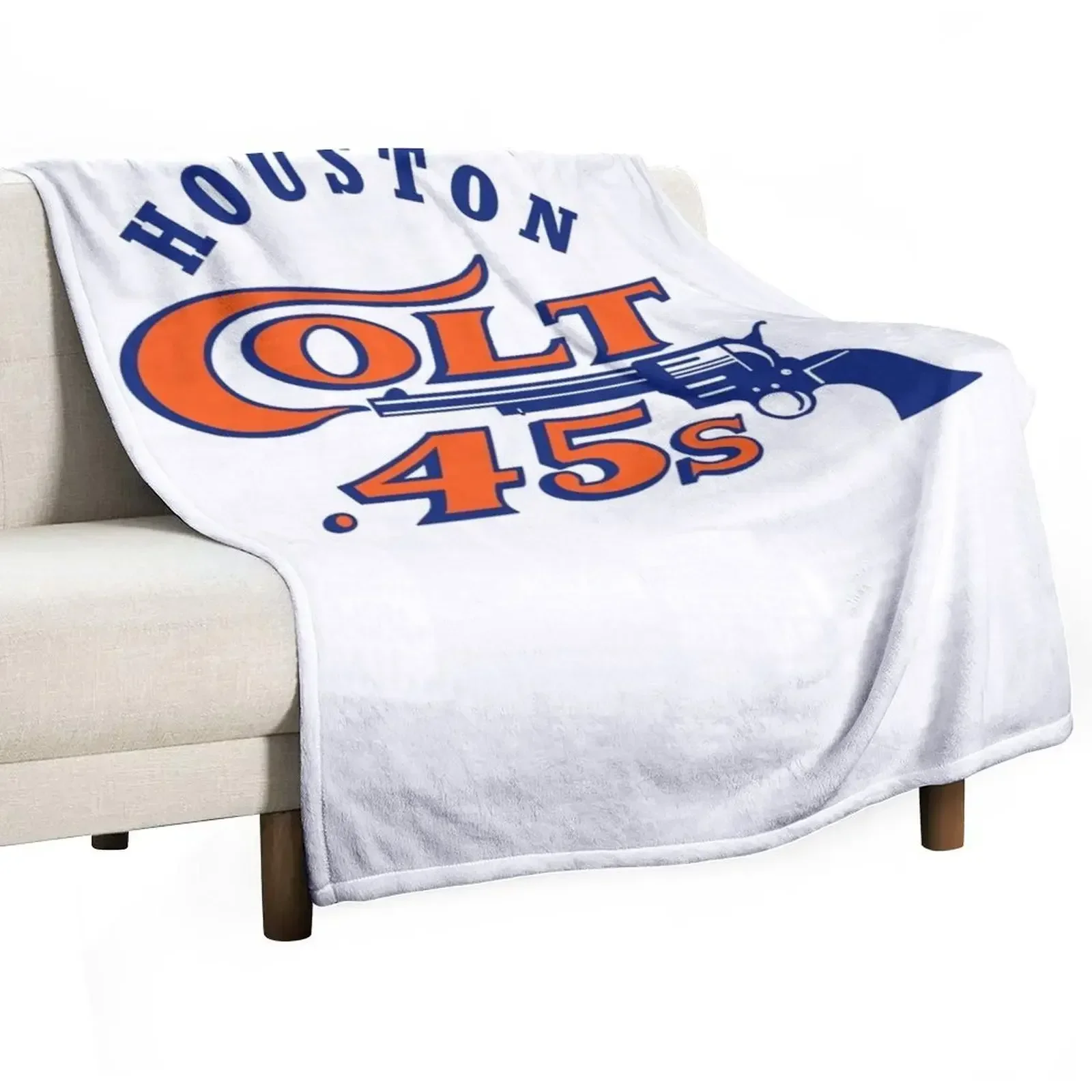 

Houston Colt .45s Vintage Throw Blanket Vintage Cute Plaid Shaggy Blankets