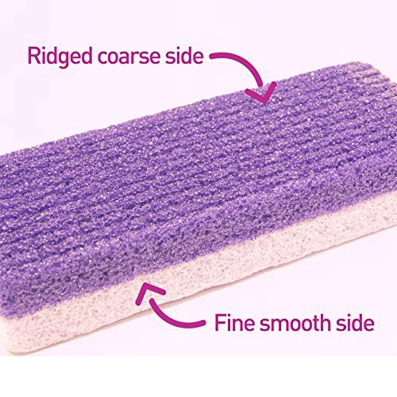 Pierre ponce pour les pieds, accessoire de pédicure pour éliminer les callosités et expecer les peaux dures, 4 pièces