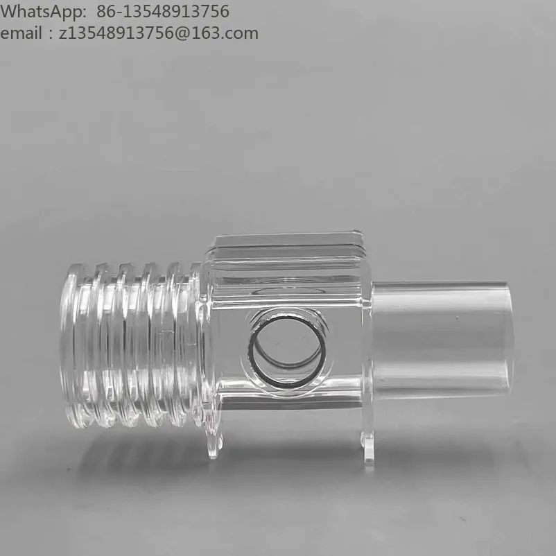 CO2 Airway Adapter White CO2 Module Compatible with GE, Mindray, Edan, Comen, Respironics, Masimo