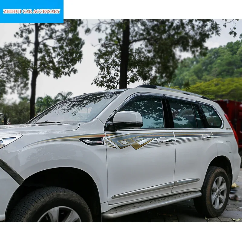 

Car Stickers Body Decoration Fashion Decals H9 Personalized Custom Sticker For Great Wall Haval Hover H9 2015-2021 Accessories