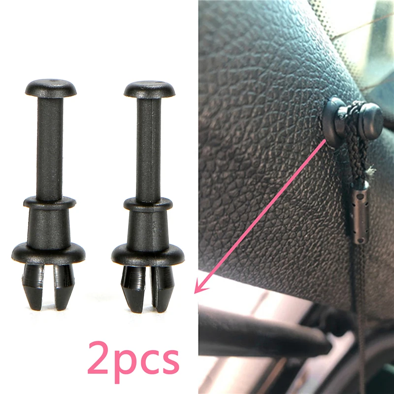 2 Pcs Car Trunk Buckle Boot Trunk Parcel Shelf Tray Strap String Clips Hook for Volkswagen Tuyue Tuang Mingrui Automobile Parts