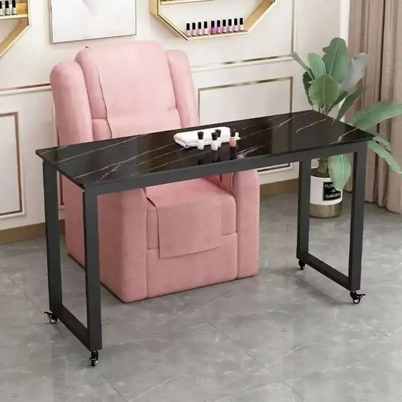 

Shelves Nail Salon Manicure Offer Table With Furniture Tables Electric Examination Acrylic Equipment Tech Kit Decoration Nails