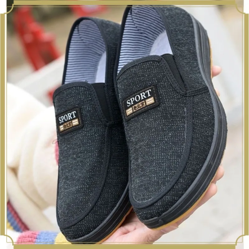 2026 New Summer Casual Old Beijing Walking Shoes Hot Selling Men's Sports Shoes Breathable Cloth Shoes for Man Zapatilla Hombre
