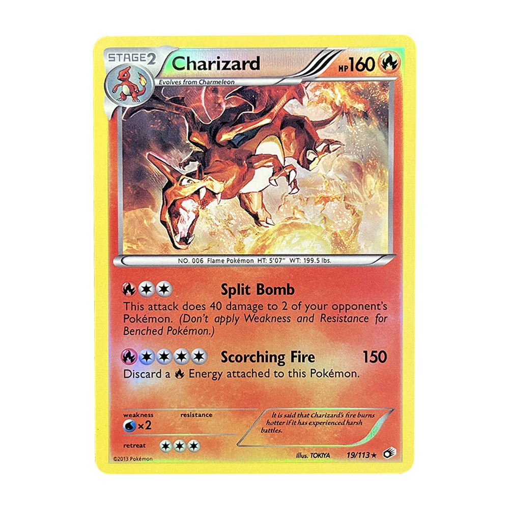 New English French Spanish Pokemon Cards Rainbow Blastoise V GX MEGA TEAM EX Game Battle Card Collection Card Toys Gifts