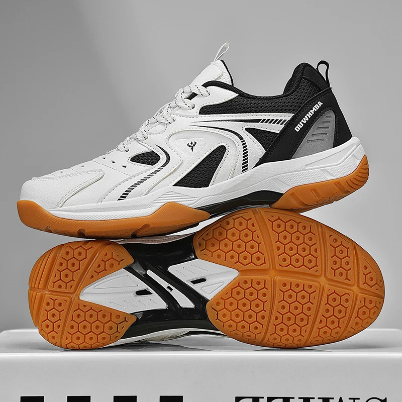 

New Table Tennis Shoes Men's Outdoor Fitness Badminton Shoes Size 39-45 Professional Tennis Shoes