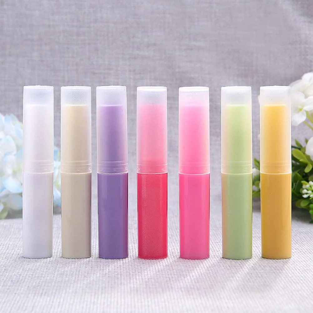 Tubes de baume à lèvres vides en plastique, 16 pièces, conteneurs de rouge à lèvres durables, couleurs assorties pour brillant à lèvres fait maison, Tube de rouge à lèvres