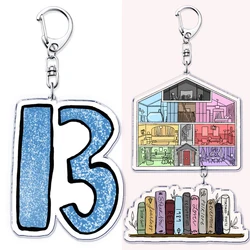 Trending Singer Keychains for Accessories Bag Folklore Eras Tour Evermore Reputation 1989 TTPD Keyring Jewelry Fans Lover Gifts