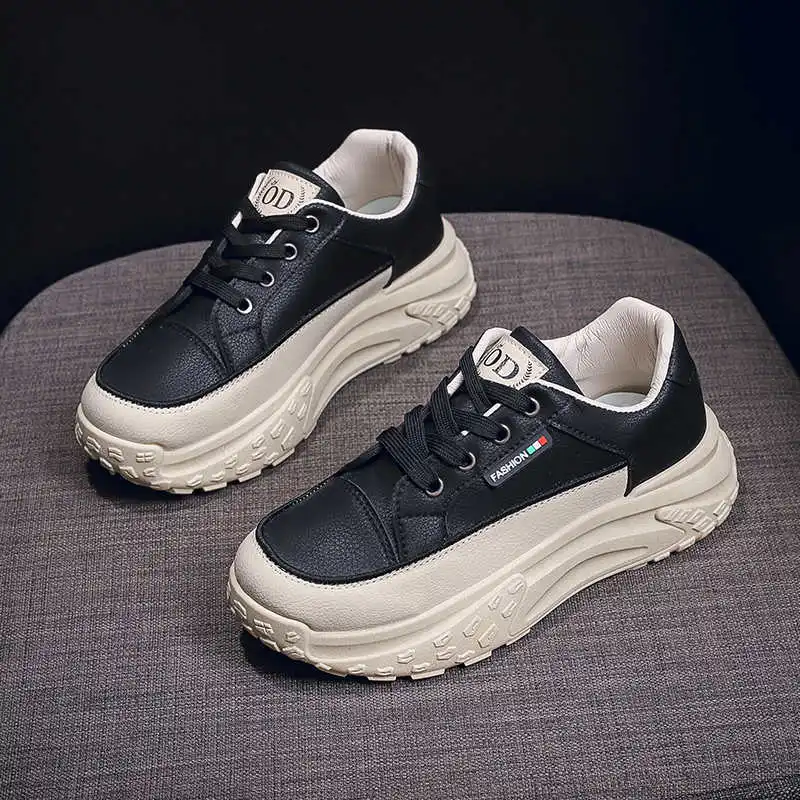 

Thick Sole Summer Brown Sneakers Women Basketball Tennis Skates Casual Ladies Shoes Sport Sapa Shoos Super Comfortable