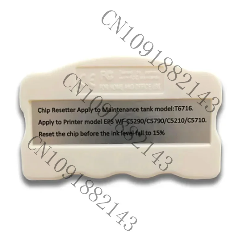 

T6716 t04D0 t3661 t6715 Chip resetter For Epson WF-M5799 C5710 C5290 C5790 L6168 L6178 L6198 L6170 L6190 L6191 L6171 XP-850 CF