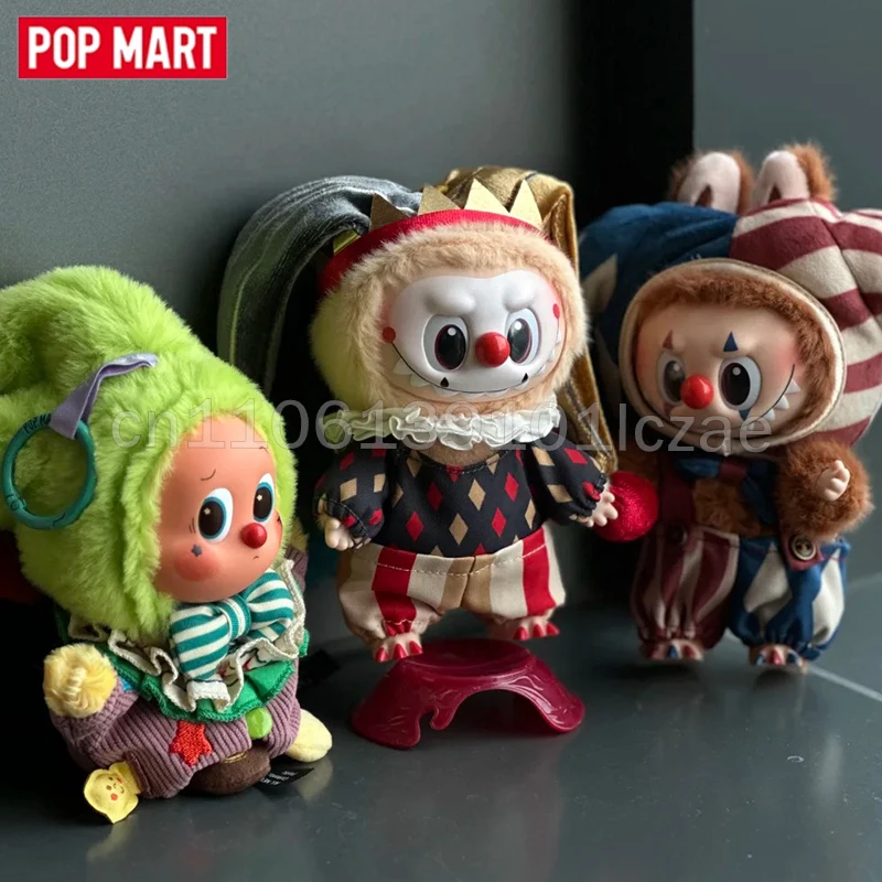 

HOT Original POP MART WHY SO SERIOUS Series Halloween Vinyl Plush Pendants Mystery Box Flame Clown Figure Cute Christmas Gift