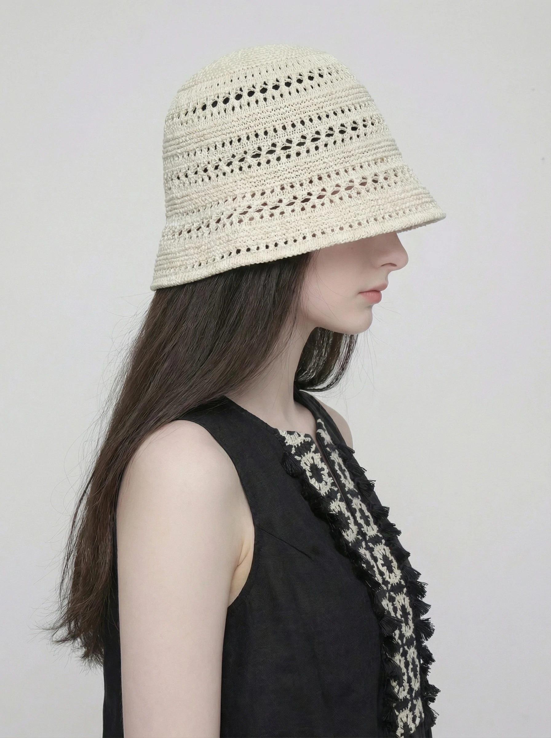 chapeau-bob-tricote-Evide-respirant-unisexe-protection-solaire-dome-haut-reglable-Ete-2026