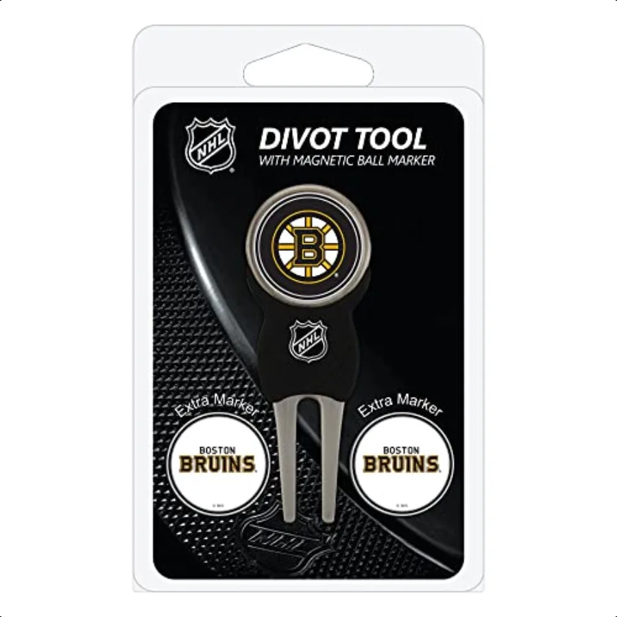 

Team Golf Divot Tool with 3 Golf Ball Markers Pack Markers are Removable Magnetic DoubleSided Enamel