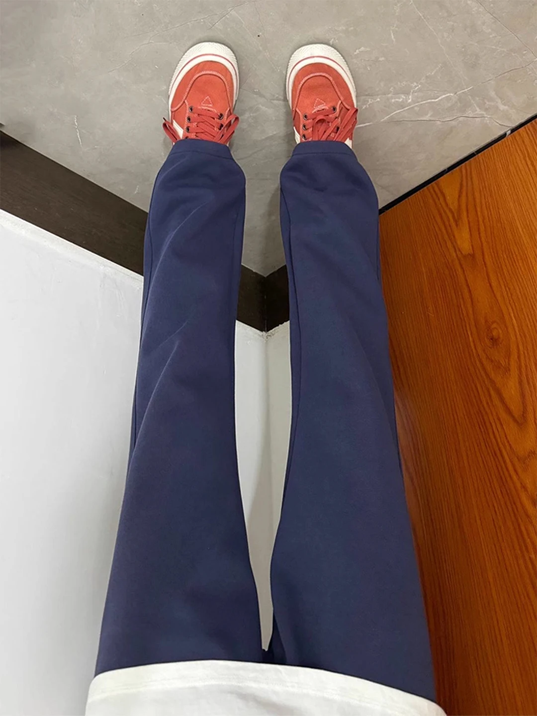 

American Sle Sportswear Pants Men's Autumn Running Fitn Baskeall Straight Leg Slimming Casual Trousers