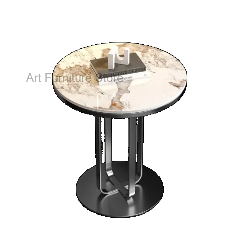 Metal Nordic Coffee Tables Living Room Luxury Round Unique Coffee Table Minimalist Modern Simple Stolik Kawowy Home Furniture