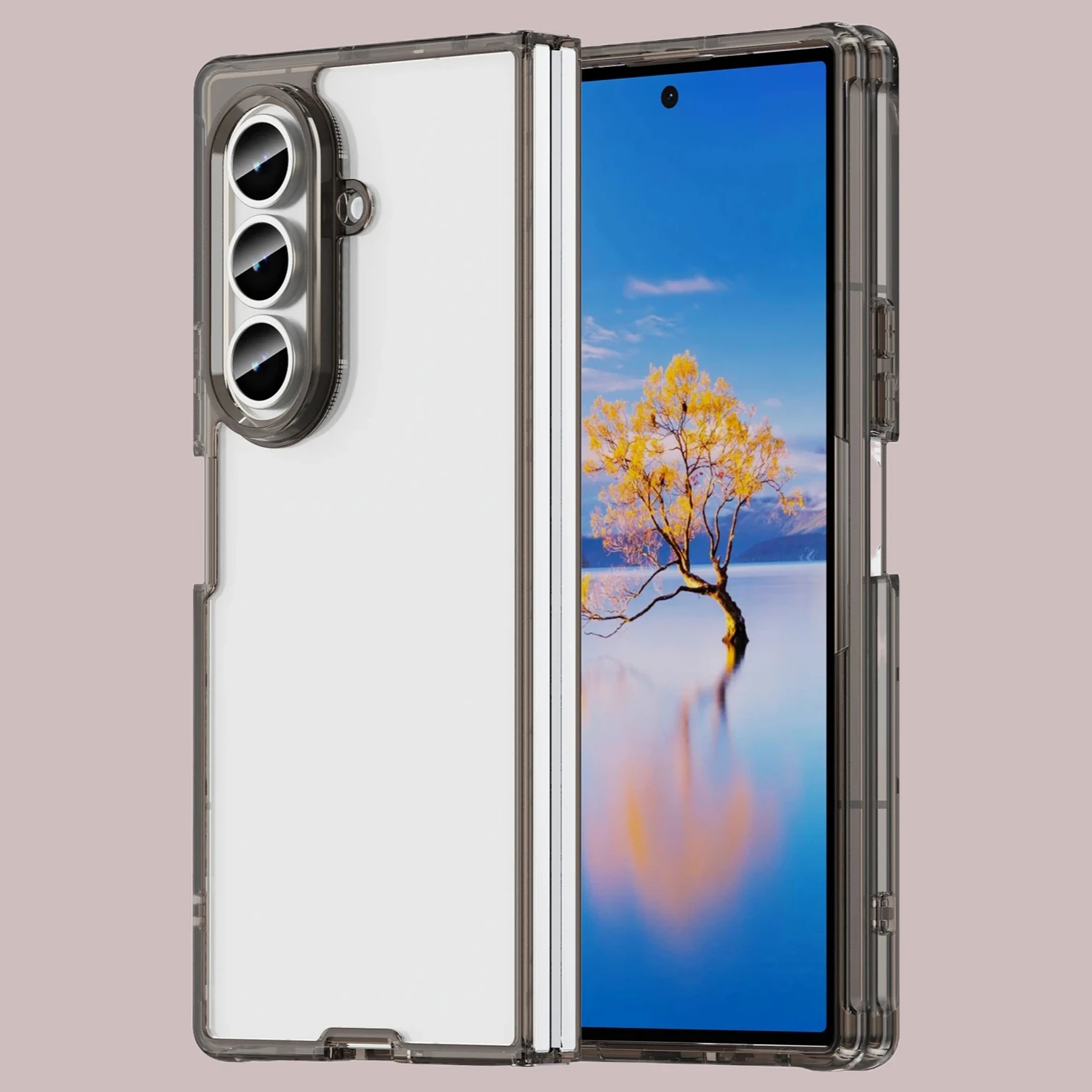 

non-Slip shock resistant clear bag Case for Samsung Galaxy Z Fold7 5G Fold 7 Zfold7