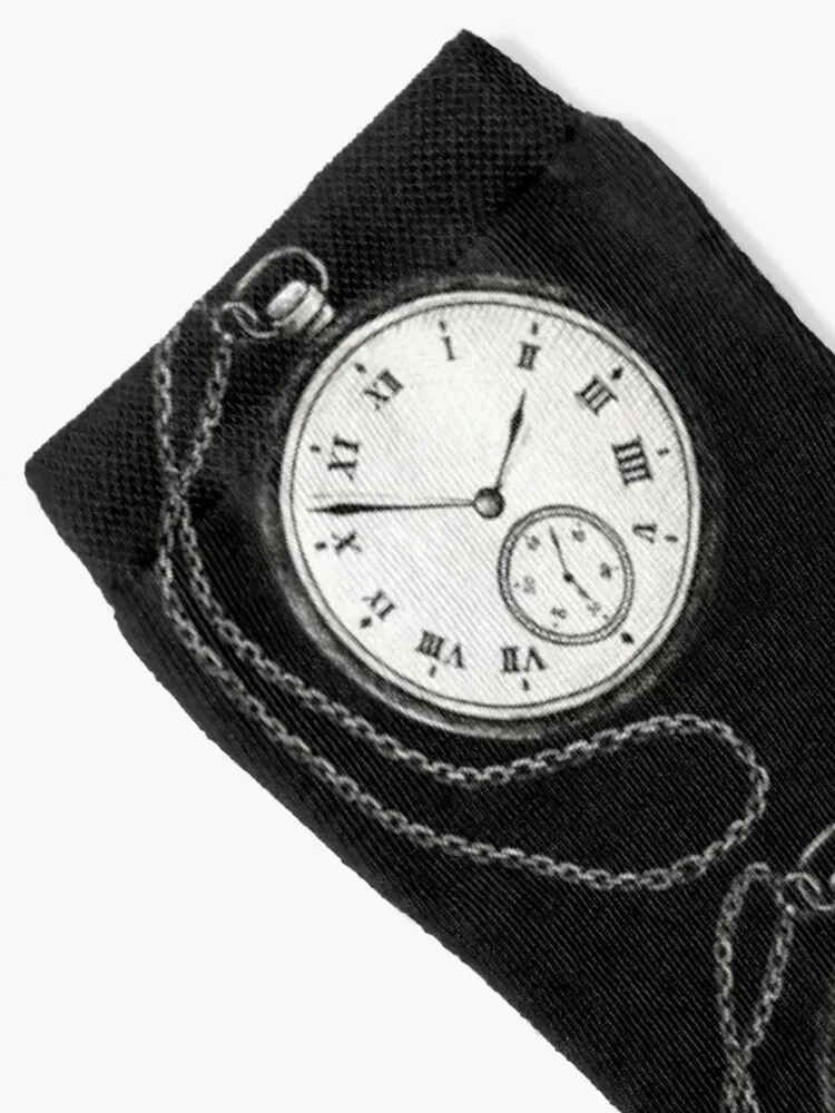 Vintage Pocket Watch Socks Rugby fashionable designer brand ankle Men Socks Women's