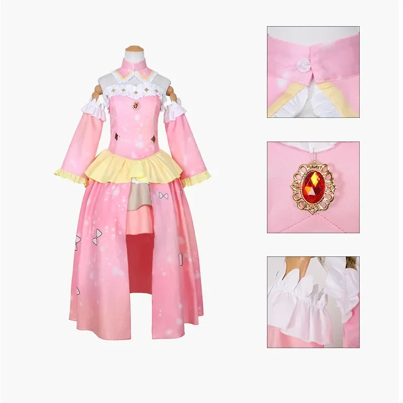 Rem and Ram Cosplay Fashion Dress Costume parrucca Anime Re:Life In un mondo diverso da Zero Pink Blue Lolita gonna Set per le donne