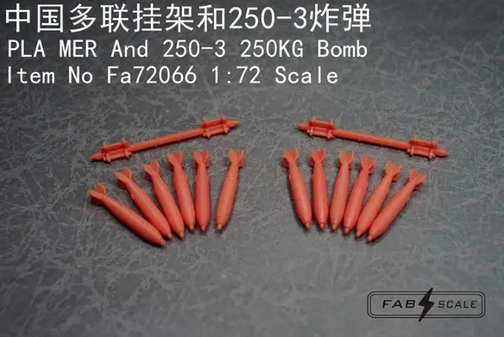 FAB FA72066 1/72 Scale PLAMER And 250-3 250KG Bomb COMMON PART