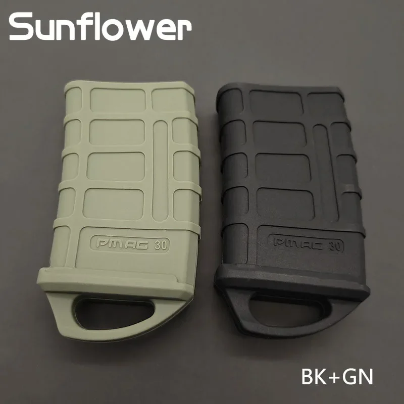 2pc Tactical M4 M16 Magazine Rubber Holster 5.56 Mag Bag Sleeve Rubber Slip Cover Gun Airsoft Cartridge Hunting Accessories