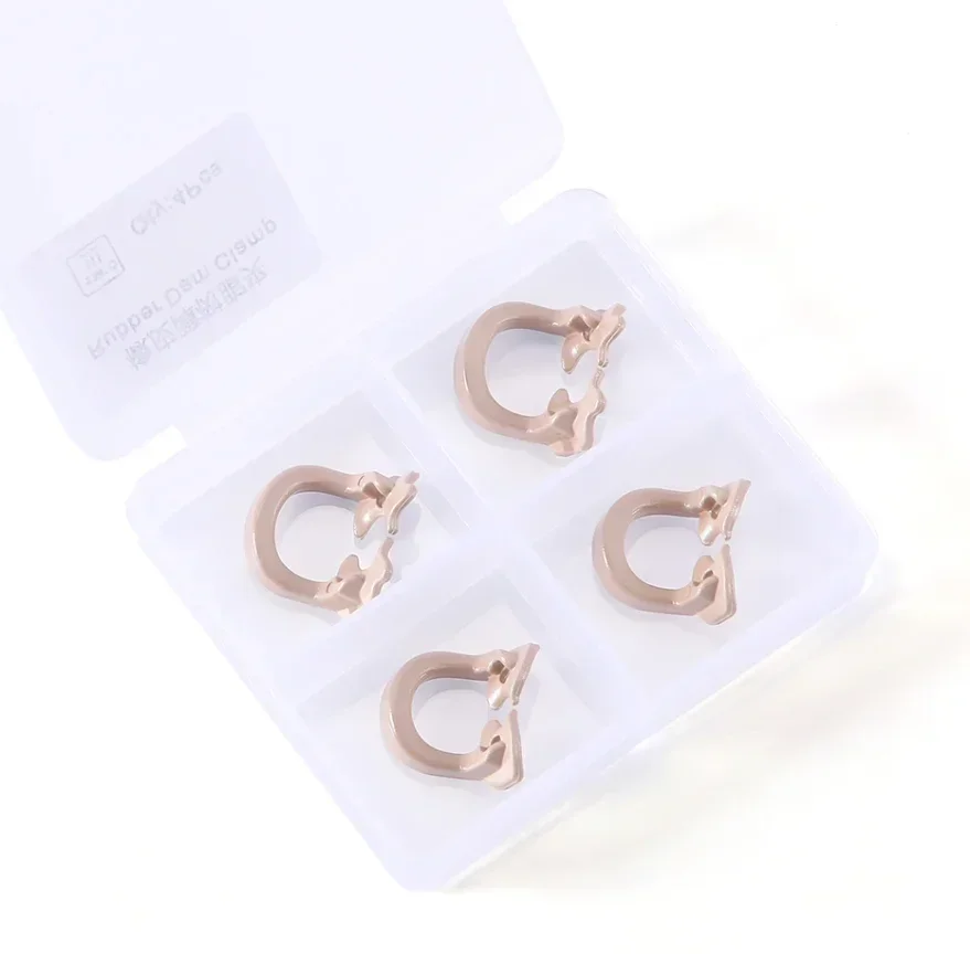 치과용 러버댐 클램프 레진 배리어 클립 치아 격리 교정 치석 보호 치과 치료 및 실험실용