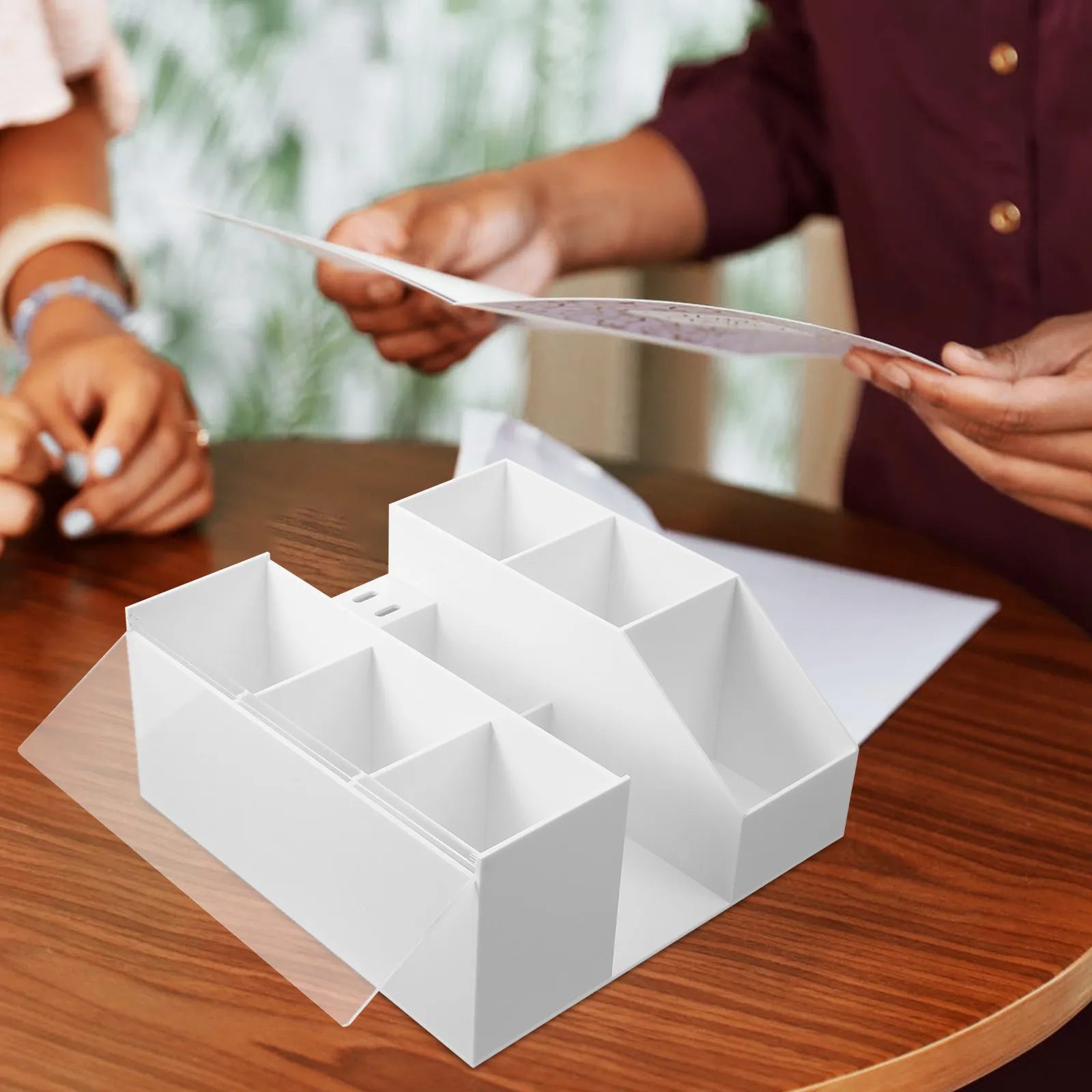 

Акриловый органайзер для инструментов для наращивания ресниц, настольный держатель для пинцетов, органайзер для кистей для макияжа