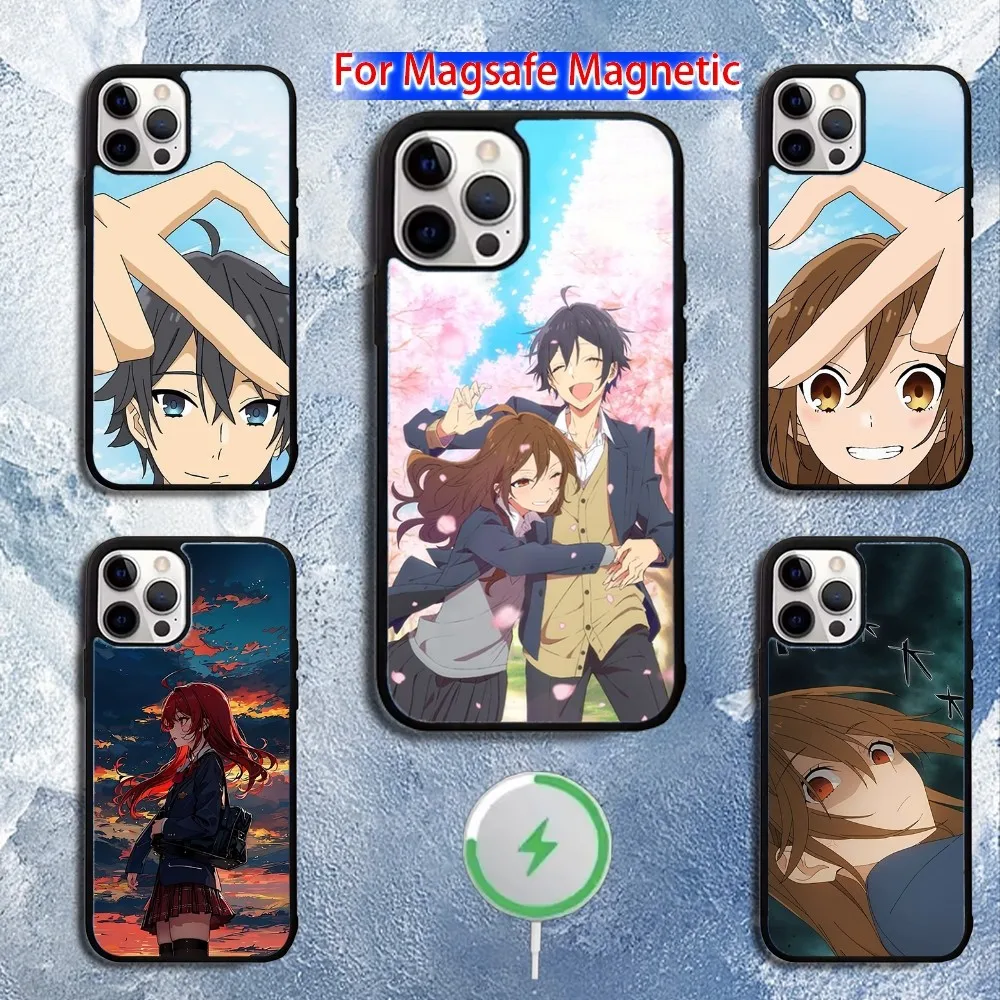 

Anime Horimiya Phone Case For iPhone 16,15,14,13,12,11,Pro,Max,Plus,Mini,Magsafe,Magnetic Wireless Charging Case