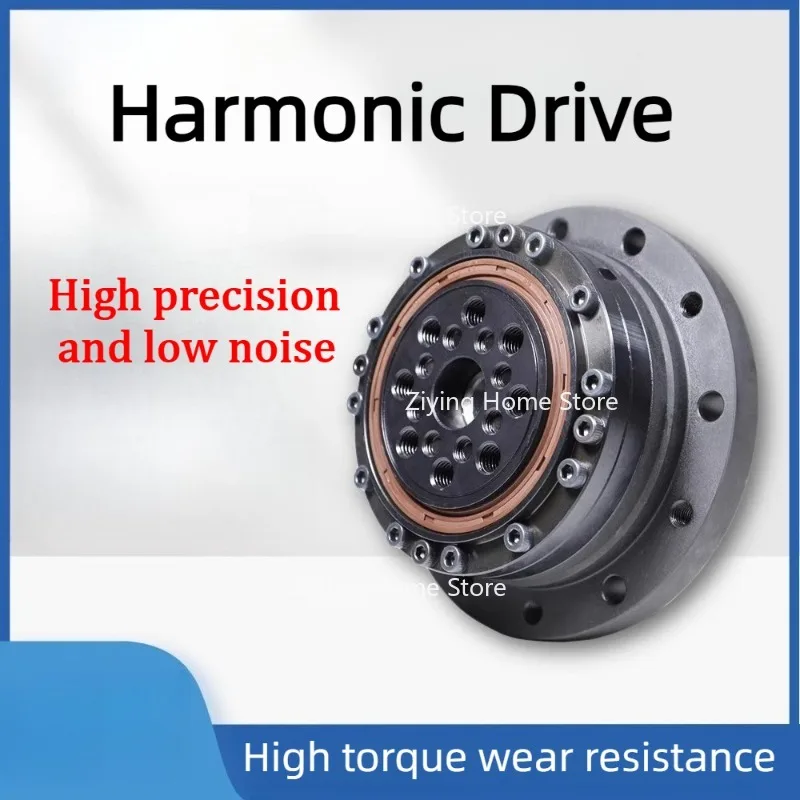 New HBS14/ HBS17/ HBS20/ HBS25-32-40-45-50-58-65 Harmonic Robot Reducer Reduction Ratio 30/50/80/100 Flange Plate
