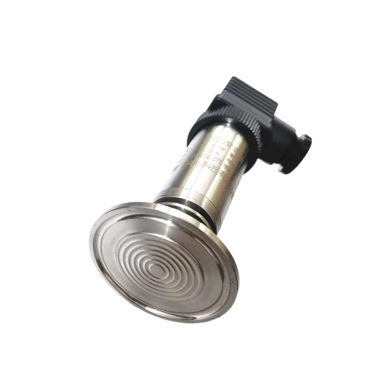 

Sanitary Quick Mount Pressure Transmitter -40-200C High Temperature Liquid Level Transmitter tri-clamp flange Pressure sensor