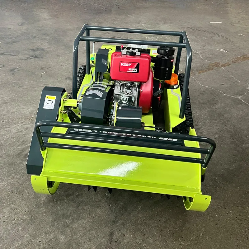 Customized New High-quality Lawn Mower Wireless Control Lawn Mower Robot Suitable for Various Terrains