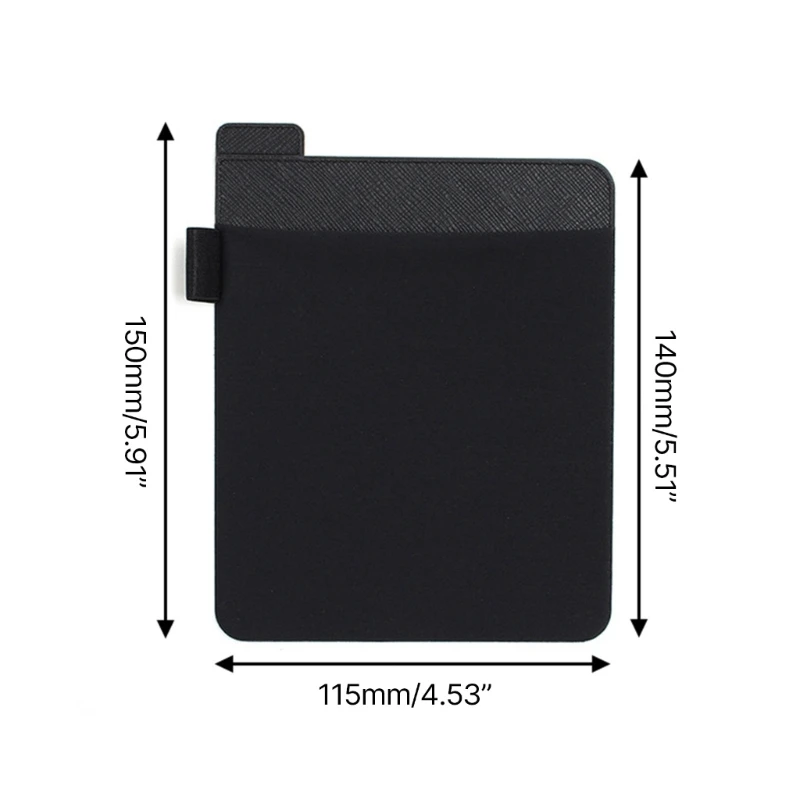 Self Adhesive Laptop Rear Storage Bag Mouse Digital Hard Laptop Accessory