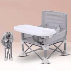 Asientos y sofás portátiles para bebés, silla plegable para la playa, asiento elevador para bebés, silla para comer