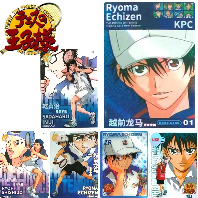 Unicorn New Prince of Tennis ZR EX Card Ryoma Echizen Tezuka Kunimitsu Rare Collection Card Christmas Birthday Gift Game Toys