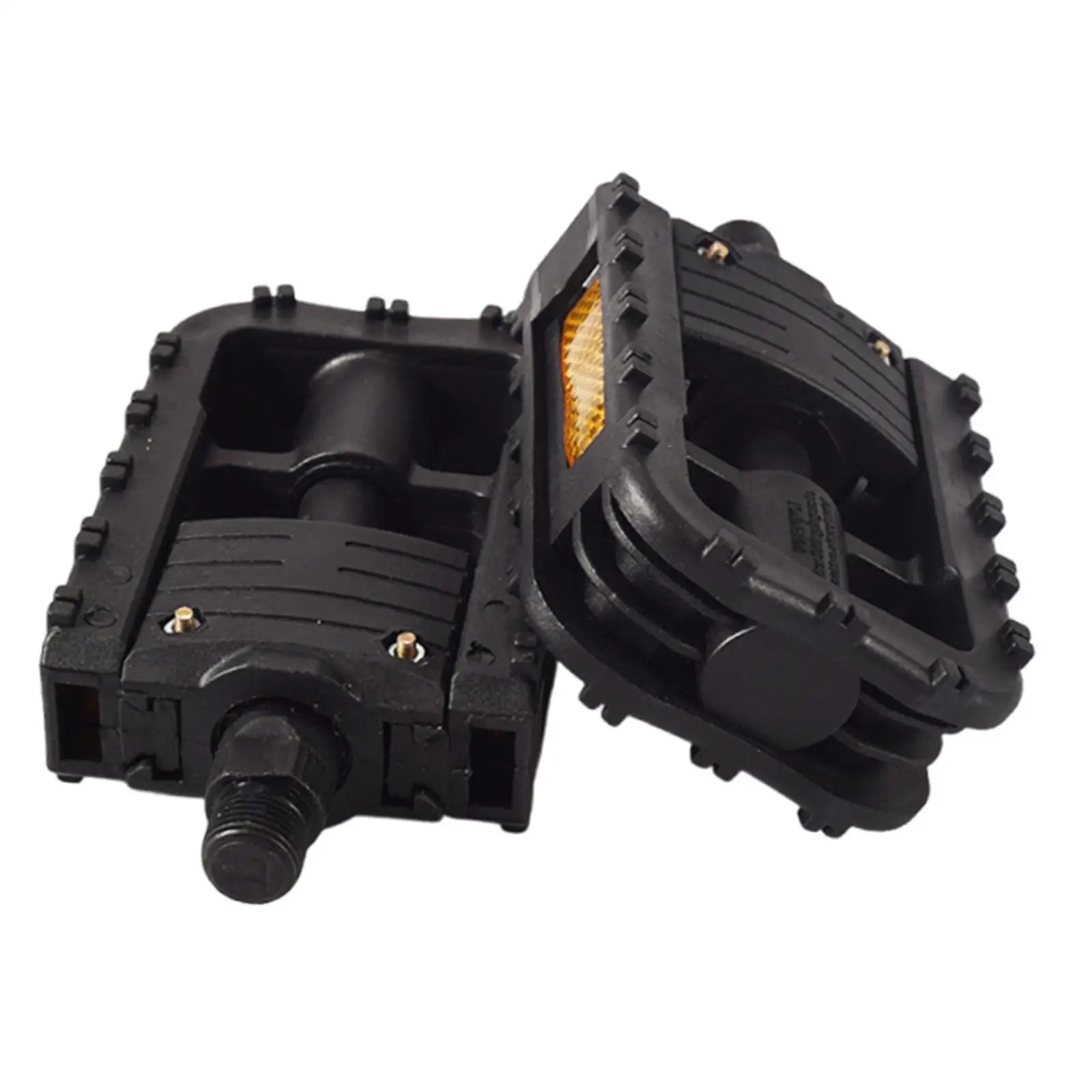 

2Pcs Folding Bike Pedal Platform ,Non Slip, Sealed Bearings Mountain Bike Pedals Lightweight Cycling Bicycle Flat Pedal 14mm,