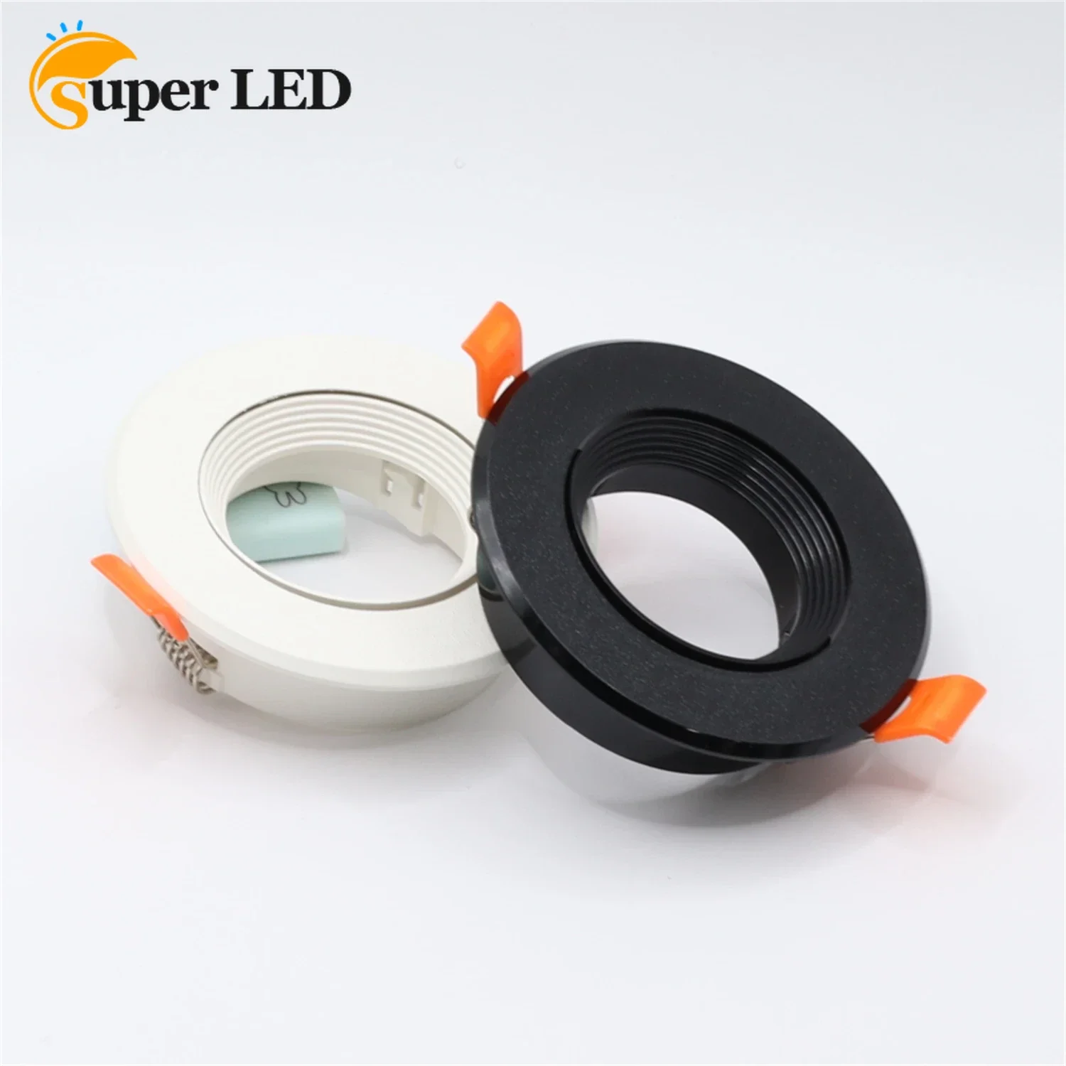 LED Eyeball Casing 6W MR16 Bulb GU10 Frame Downlight Ceiling Down Light Lampu Siling Round White Black