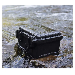 Cassetta degli attrezzi Custodia rigida impermeabile Custodia per attrezzi Scatola di immagazzinaggio Organizzatore Custodia per strumenti di sicurezza Valigia Cassetta degli attrezzi per attrezzature portatili