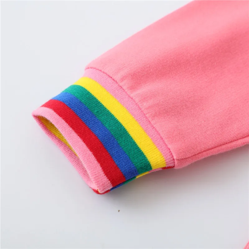 Springen Meter Neue Prinzessin Mädchen Kleider Tiere Stickerei Herbst Baby Kleidung Langarm kinder Kostüm Kinder Kleider – Detail 13