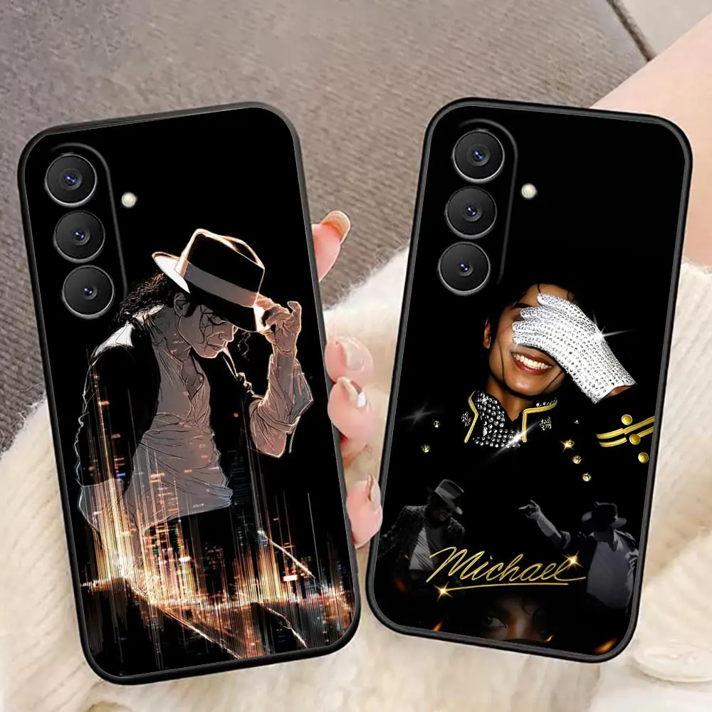 Singer M-Michael J-Jackson Phone Case For Samsung Galaxy S26 S25 S24 S23 S22 S21 S20 FE Ultra Plus Silicone Funda Shell Cover