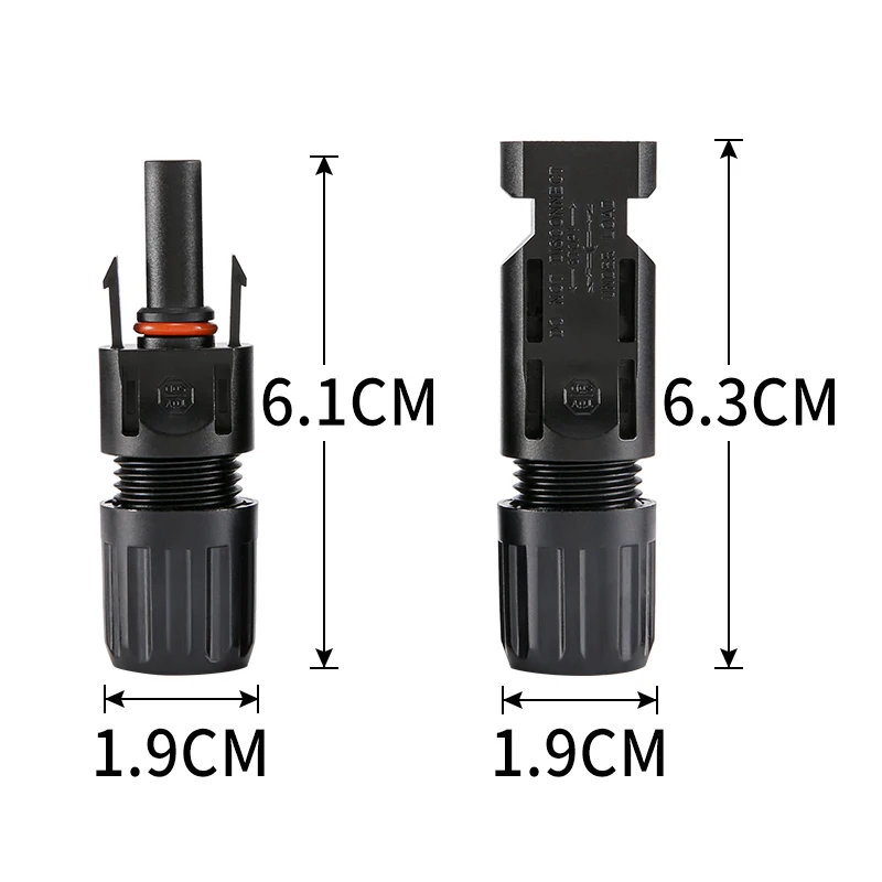 IP68 PV tfuv Connect Connector Wholesale DC Solar stecker connectors 1000 v30a panel stecker stecker kit fuir kabel/4/6 mm2