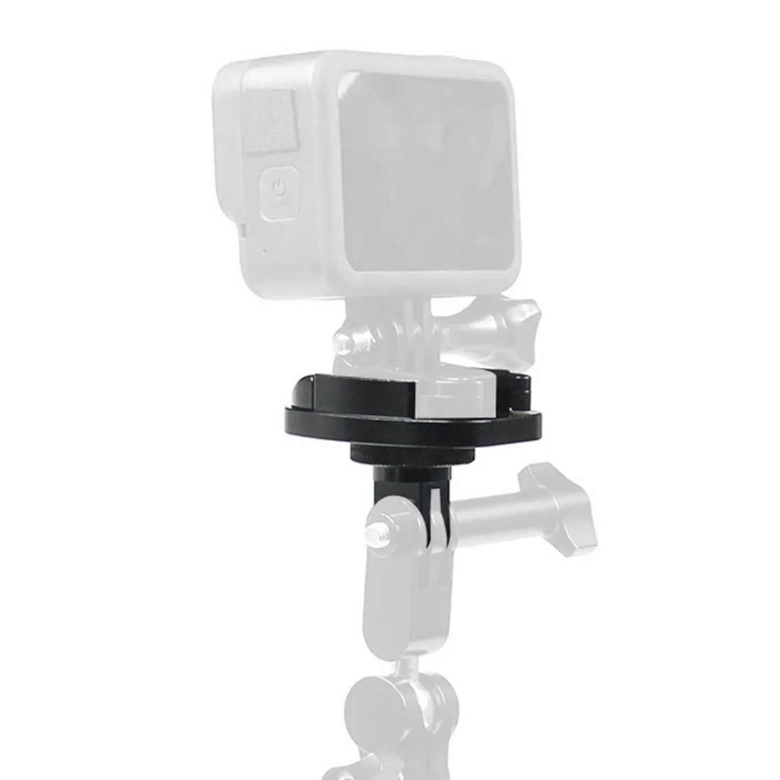 Aluminiumlegierung, Schnellverschluss, Stativhalterung, flache Oberfläche, Schnalle, Basisadapter, 1/4 Gewinde, für Gopro 13 12 Action-Kamera-Zubehör – Detail 12