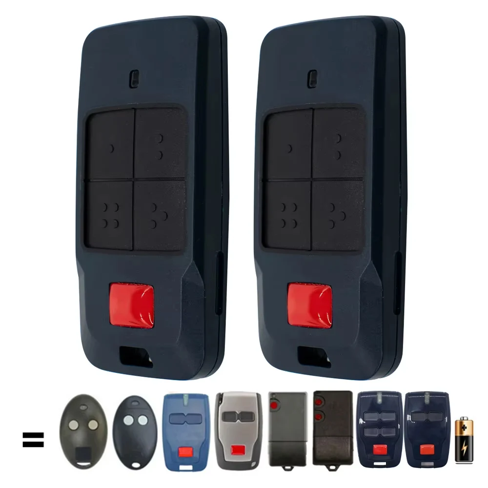 2pcs BFT MITTO COOL C2 C4 Garage Door Remote Control 433.92MHz Transmitter For BFT MITTO COOL C2, Mitto 2, Mitto 4, B RCB