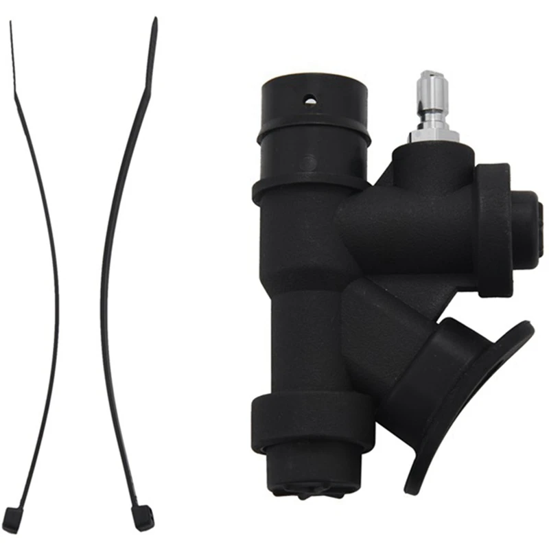 Relief Valve Black Bcd With 45 Degree Angle Mouthpiece For Standard 1 Hose K-Type Safety Valve