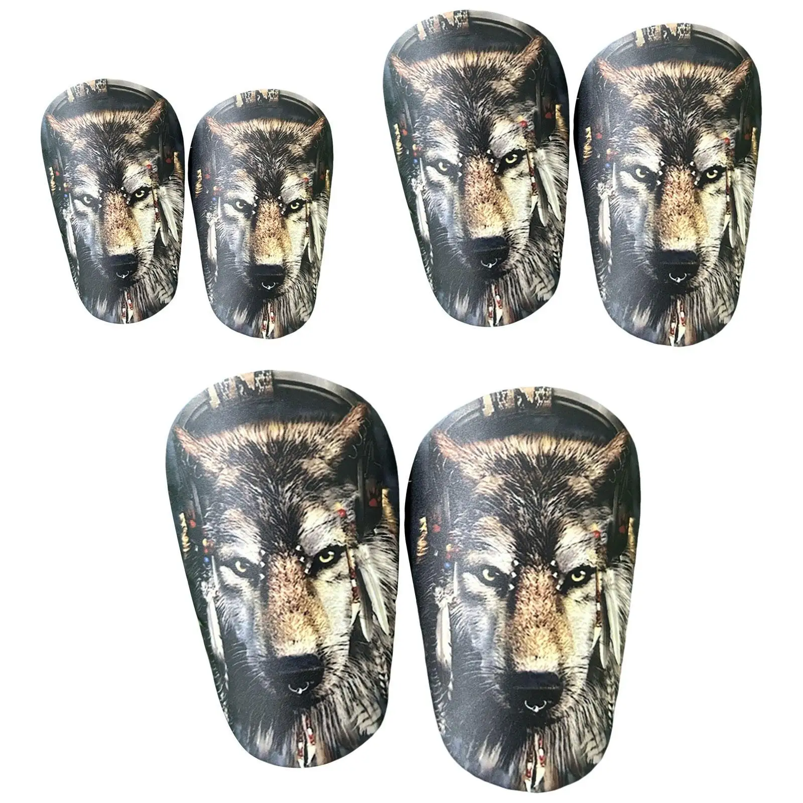 

2 футбольных щитка для голени Компактная легкая защита ног для комфорта всех возрастов