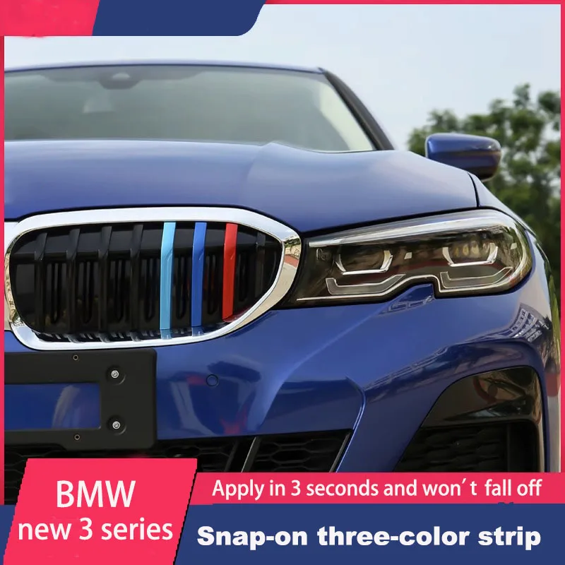 For BMW 3 Series G20 325li grille trim with personalized sports color change sticker suitable for 20-23 models