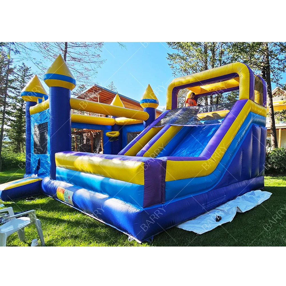 

Cheap Price New Year Play Equipment Bounce House Inflatable Water Slide Jumping Castle Jumper Inflatable Water Slide Combo