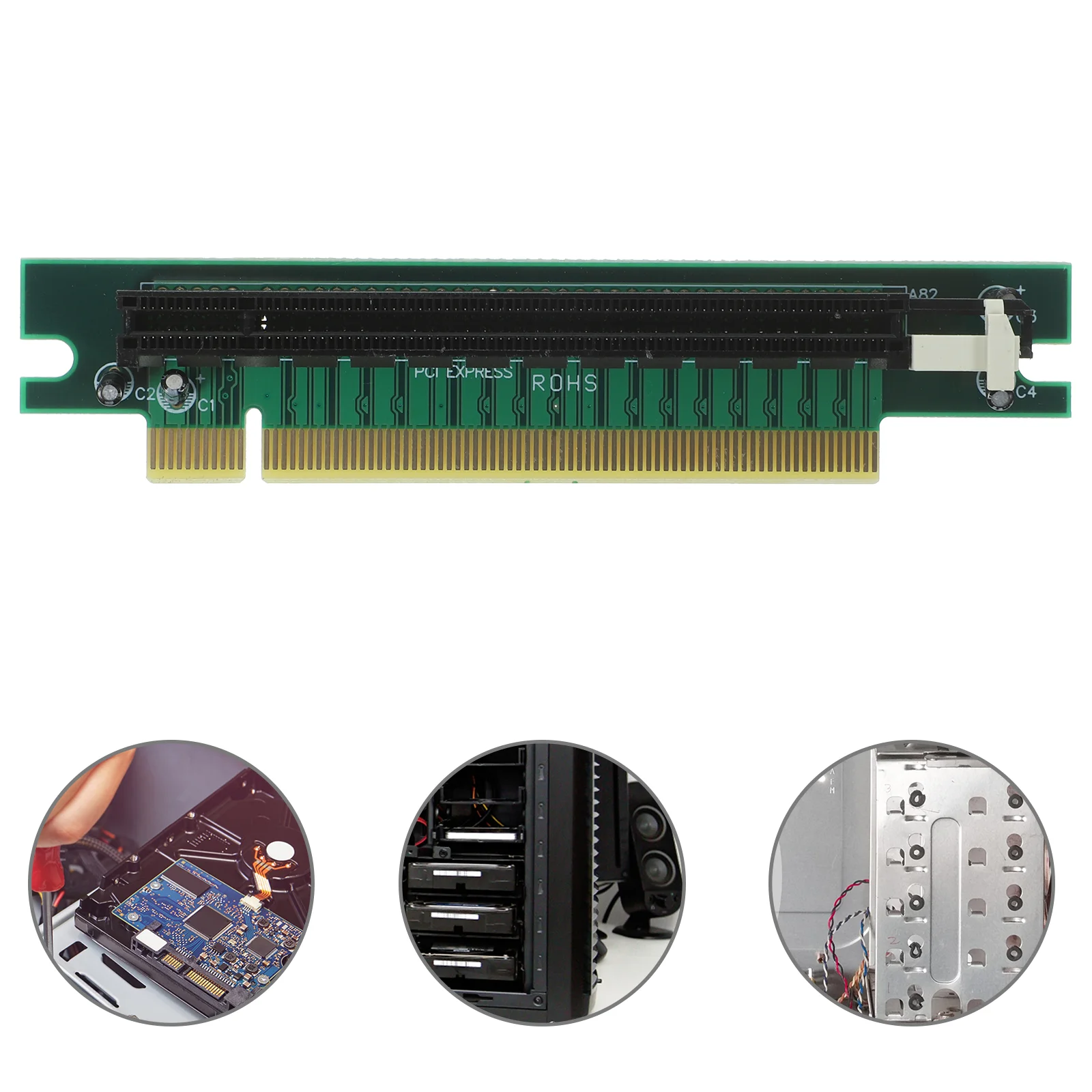 Tarjeta adaptadora Pci-e 164p para gráficos 1x a 16x extensor accesorios de computadora extensión PCIE Express GPU Riser