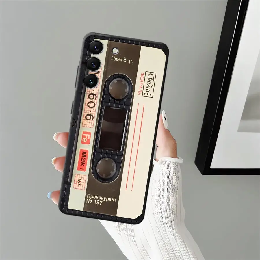 Lucky Tape Pattern Soft Back Phone Cover Case for Samsung Galaxy A05 Note 20 Ultra 9 10 A07 A04 A03 A30 A40 A06 A01 A02 A50 A70