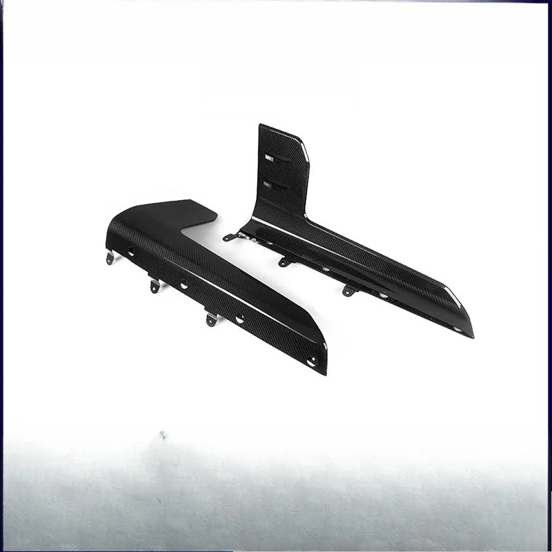 Dry carbon fiber side skirt side spoiler modified exterior MP side wrap angle