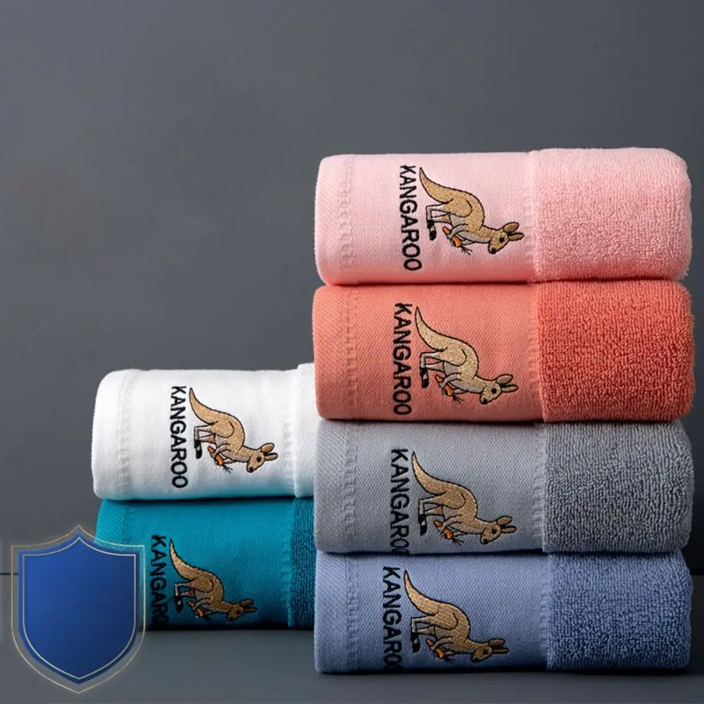 Beach Towel 34x74cm Bath Towel Cotton Luxury Face Towel Quick-drying Water Absorption Sports Towel Adult