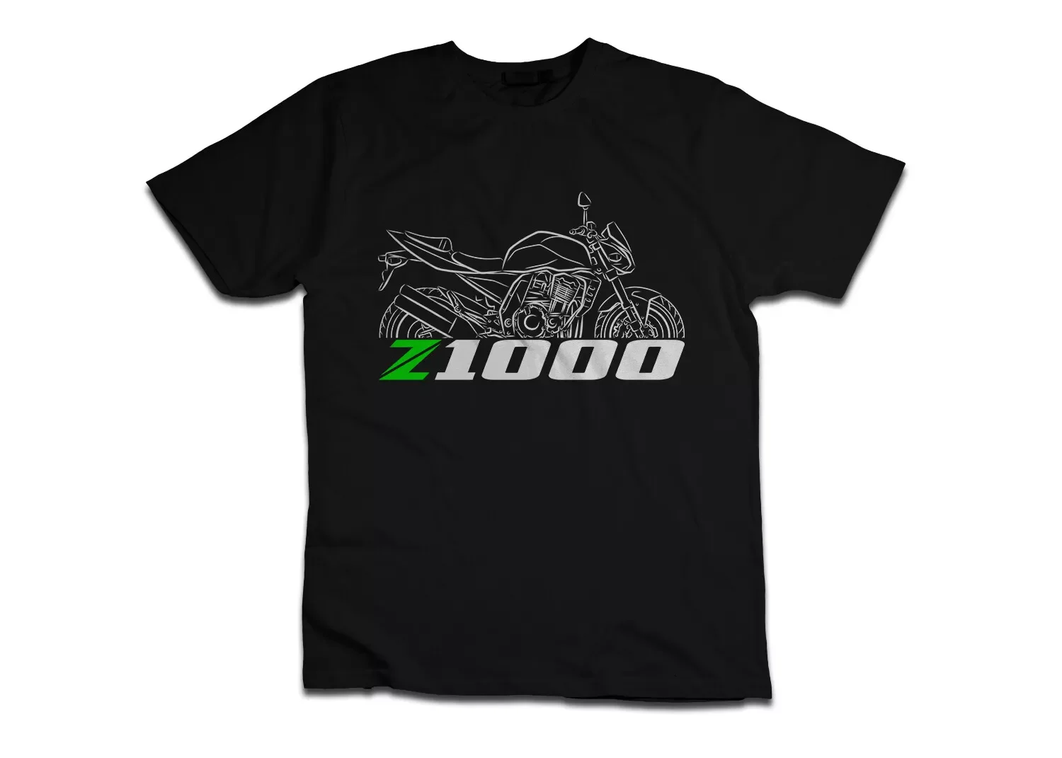 

Z1000 2003-2024 Motorcycle T shirt Graphic Casual Summer Short Sleeves 100% Cotton Cool Tee